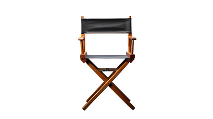 directors chair. Isolated on Transparent background.