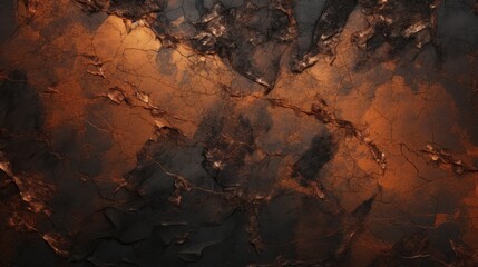 Beautiful Copper Grungy Metallic Background Texture - Elemental Pure Copper - Celebrating the Metal Textured Terrain - Copper Bronze Grunge Metal Backdrop Texture created with Generative AI Technology