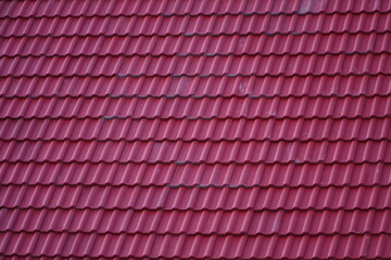 red tile roof texture