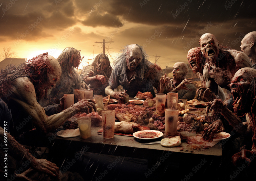 Canvas Prints zombies