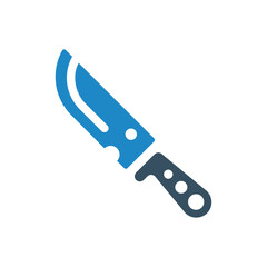 Kitchen knife icon vector illustration