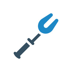 fork icon vector illustration