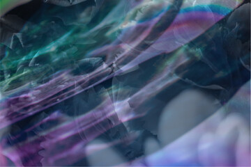 Nebula and galaxies in space. Abstract cosmos background