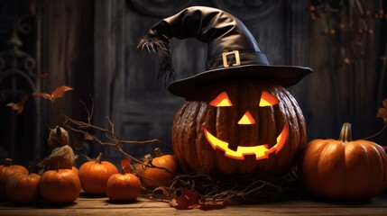 Photo that symbolizes Halloween - fictional stock photo