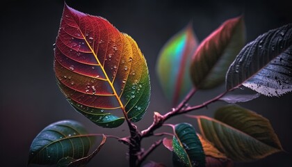 wonderful leaf composition