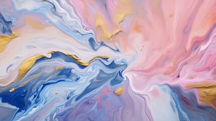 pink and blue abstract marbled wallpaper in the style.Generative AI