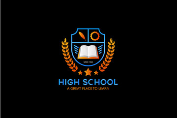 This is a School logo design