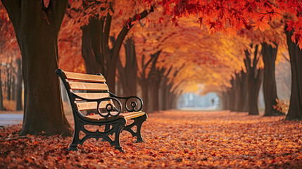 Happiness Embracing Autumn , beautiful nature autumn joy lifestyle outdoors park , artwork graphic design illustration.