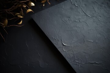 Blackhued Paper Texture Adds Depth And Sophistication To The Background