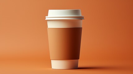 Generative AI. Design of cups for hot drinks
