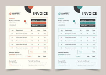 Minimal Invoice template