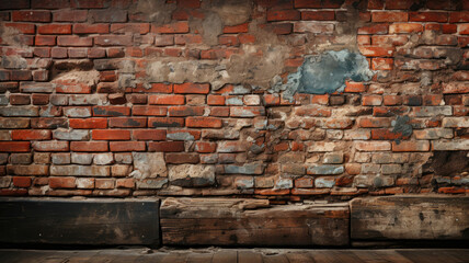 Vintage brick wall textured historic red architectural HD texture background Highly Detailed