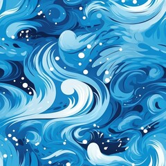 beautiful abstract background of water splashes