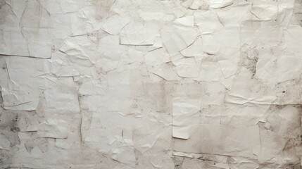Background with grunge crumpled white paper cardboard texture
