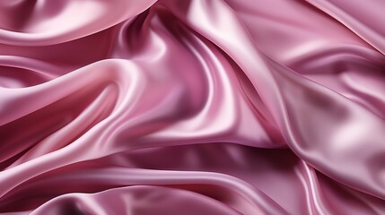 Obraz premium A luxurious lilac silk fabric cascades in delicate folds, evoking a sense of femininity and elegance in this stunning piece of clothing