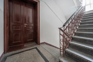 Klatka schodowa. © Tomasz Warszewski