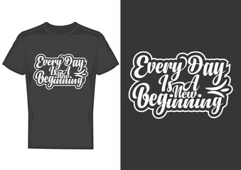 Motivation typography t-shirt design 