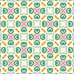 Seamless background pattern. Abstract decorative geometric pattern. Vector.