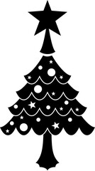christmas tree vector