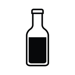 Bottle icon design, illustration design