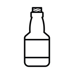 Bottle icon design, illustration design