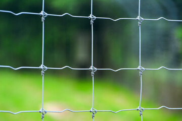 fence with grass