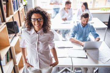 Business people working