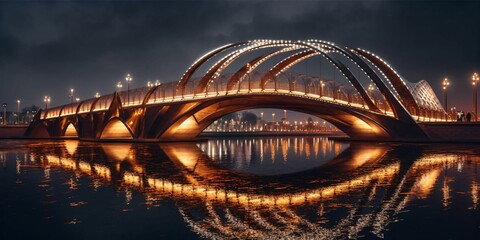 Obraz premium Luxurious and Magnificent Bridge