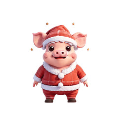 Christmas Cute Pig Png Clipart Art Design, outdoors farm animals png pigs ornament decor gifts