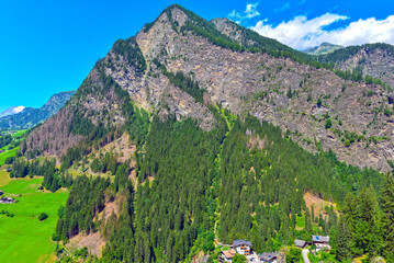 Moos in Passeier(Moso in Passiria) in Passeier in Südtirol