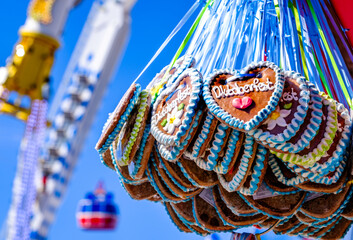 typical ginger bread heart