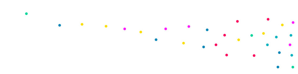 Color Constellation Abstract Vector White