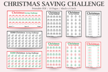 Christmas Savings Challenge,Money Saving Challenge,1000 Savings Challenge,Christmas Budget Planner,Xmas Savings Goals,Saving Money