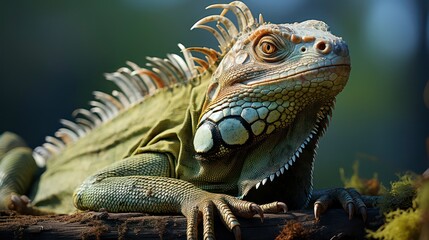 Obraz premium Iguana