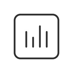 Business chart. Business icon. Modern, simple flat vector illustration for web site or mobile app