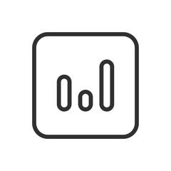 Business chart. Business icon. Modern, simple flat vector illustration for web site or mobile app