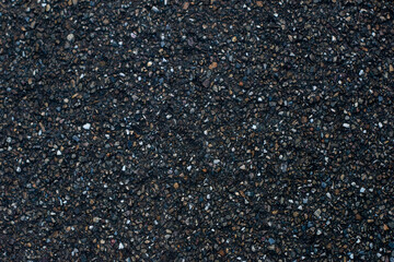 texture of the asphalt