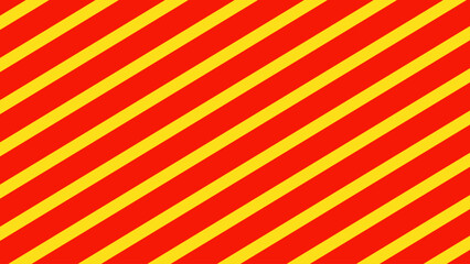 Red and yellow diagonal stripes