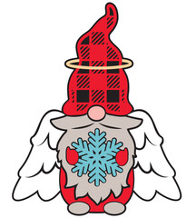 Christmas Gnome SVG, Scandinavian Gnomes - Buffalo