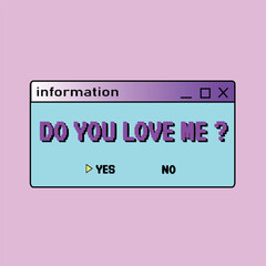 pixel style inscription