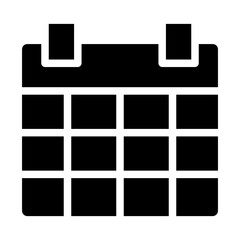 Solid Education Calendar icon