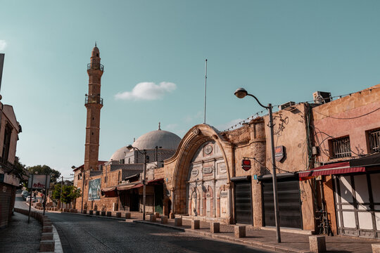 The Mahmoudiya Mosque is the largest and most significant mosque in Jaffa, Israel