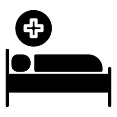 Solid Valentine Bed icon
