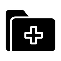 Obraz premium Solid Folder icon