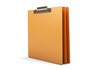 document folder, png file of isolated cutout object with shadow on transparent background.
