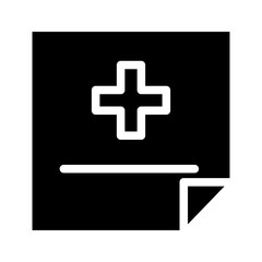 Solid Medical Sticky icon