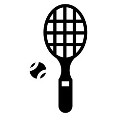 Solid Tennis icon
