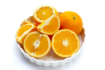 Fresh orange fruit, high vitamin c