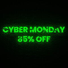 Cyber Monday 85% OFF