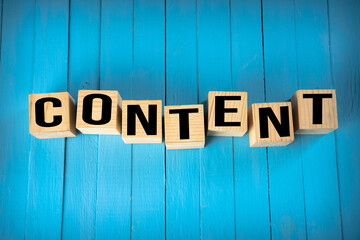 Inscription content on cubes